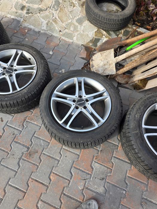 продавам гуми с джанти спорт пакет  18 за w222