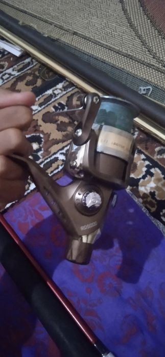 Удочка крокодил с катушкой