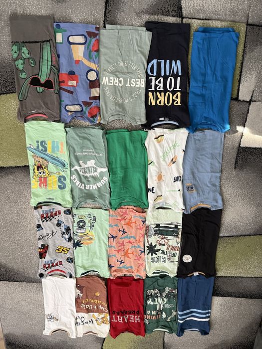 Lot 67 buc vara baieti marimea 110