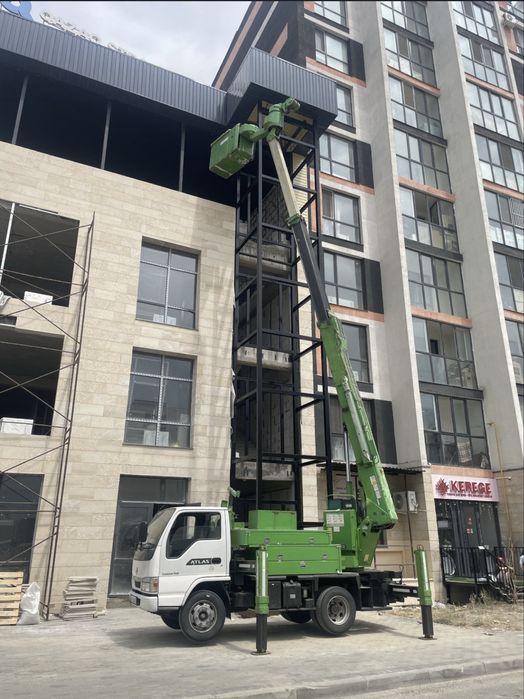 Услуги автовышки. Автовышка. АГП