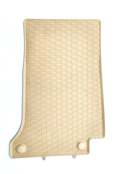 Covorașe cauciuc bej/crem pentru Mercedes C klassa W205