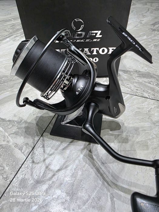 SET 3 Mulinete PRO FL Dominator DX 14000 9+1Rulmenti NEW 2026