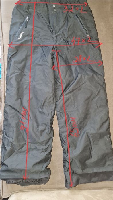 Pantaloni Wedze pt schi (ski) copii/ pantaloni impermeabili, de fas