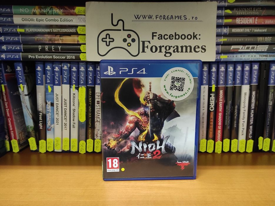 Vindem joc  Nioh 2 PS4 Forgames.ro
