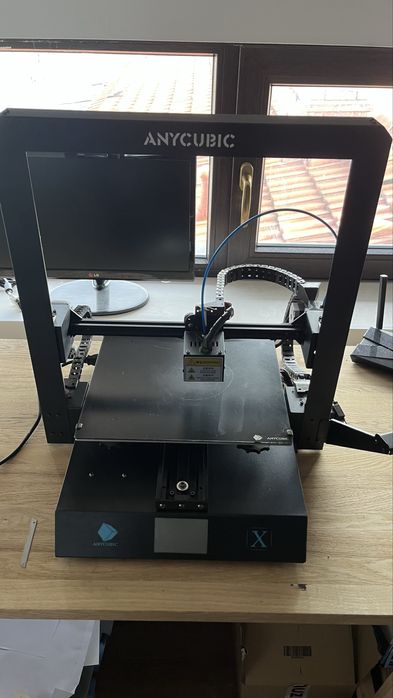 3D принтер anycubic mega X + три ролки пластмаса
