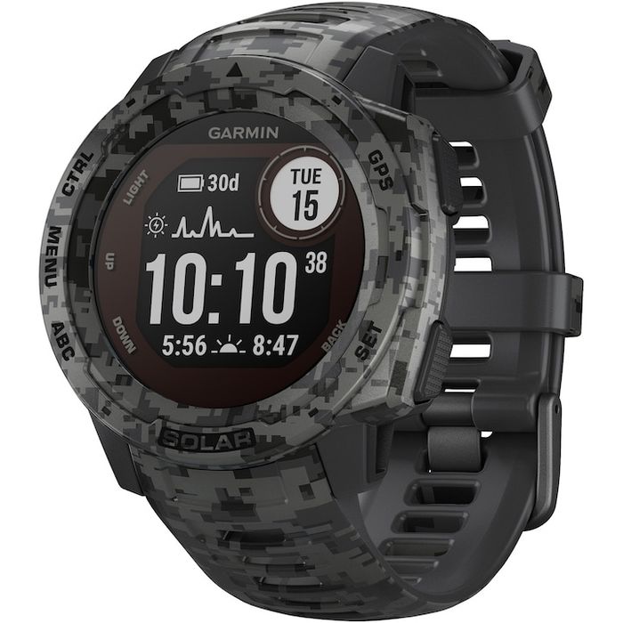 Garmin Instinct Solar, Camo, NECESITA schimbare BATERIE
