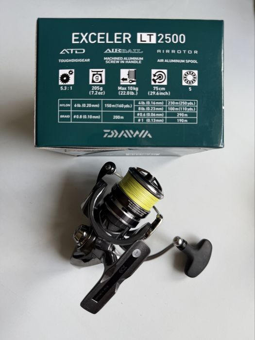 Mulineta Daiwa Exceler LT 2500, IMPECABILĂ