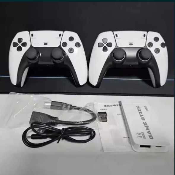 Игрова конзола RetroConsole M15 4K Pro Game Stick- тв игра 2 джойстика