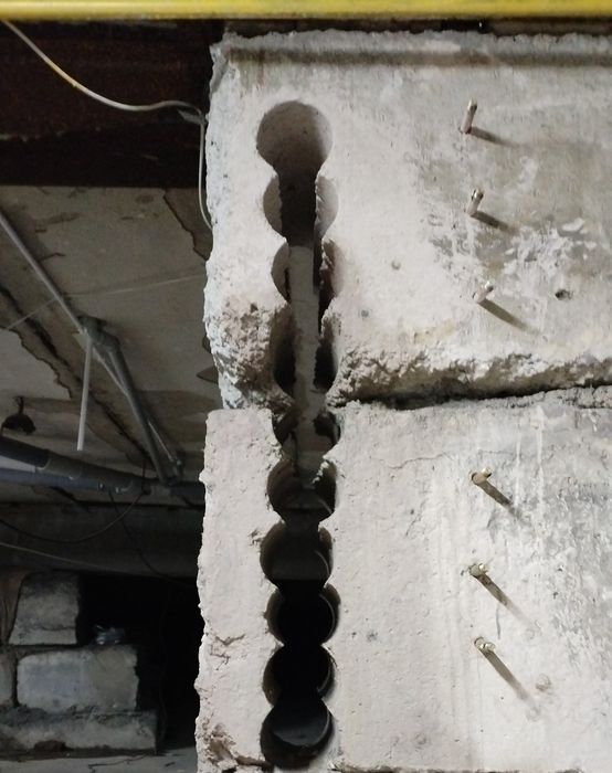 Алмазное бурение отверстий в стенах