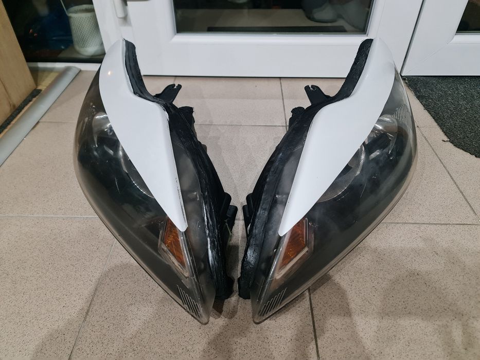 Faruri Ford Focus MK2 Facelift cu folie 3M