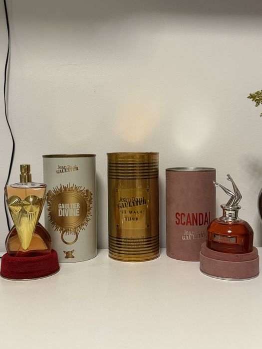 Jean Paul Gaultier Scandal, Divine, Le Male Elixir
