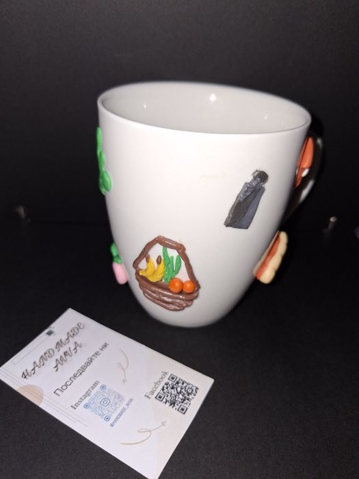 Чаша с полимерна глина