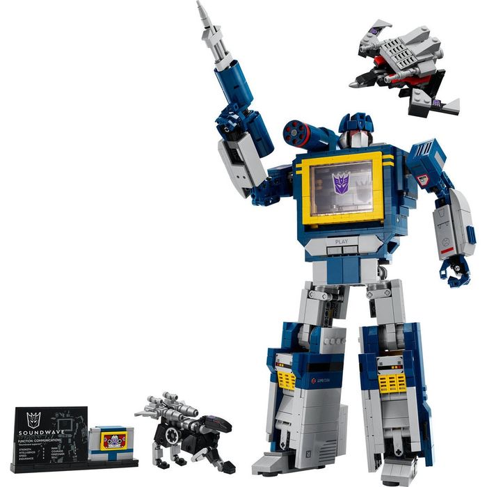 Lego 10358  Transformers Soundwave lego icons