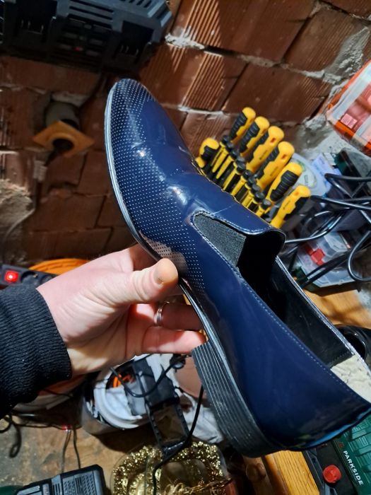 Мъжки лачени обувки (Loafers) SDF Shoes – Обувани само 2 пъти!