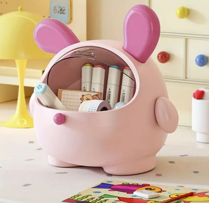 Детски органайзер кутия за съхранение ученически пособия фибички