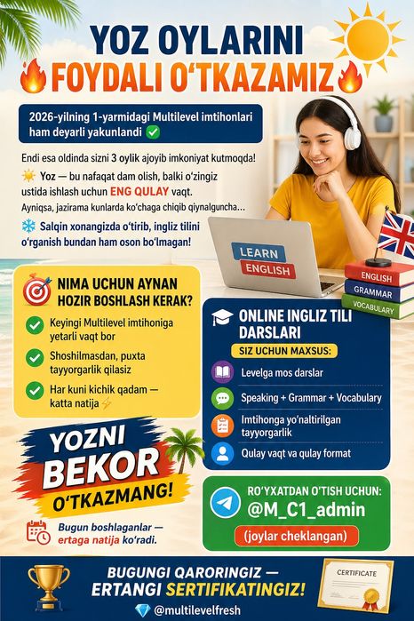 Online English IELTS CEFR General English Grammar