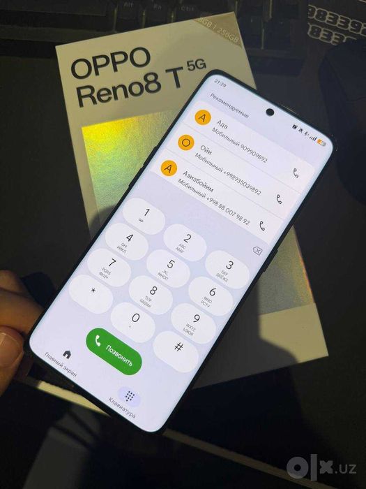 Oppo Reno8 T 5G 8/256 GB | Midnight Black