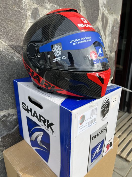 Casca Shark Spartan Carbon Skin XXL