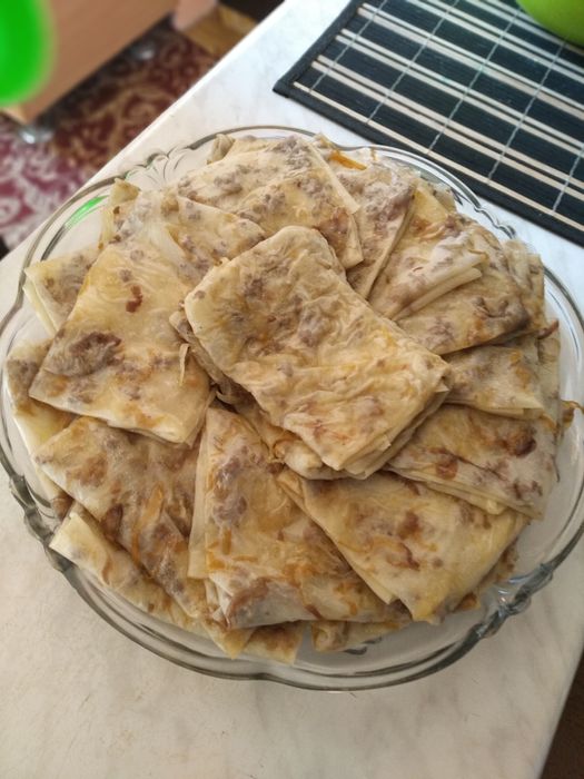 Готовлю на заказ вкусную национальный выпечку юпка ( тонинкие)