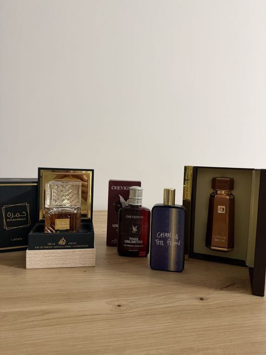 Продавам: Lataffa kamrah/Change the Flow/Liguid Brun/Togs unlimited