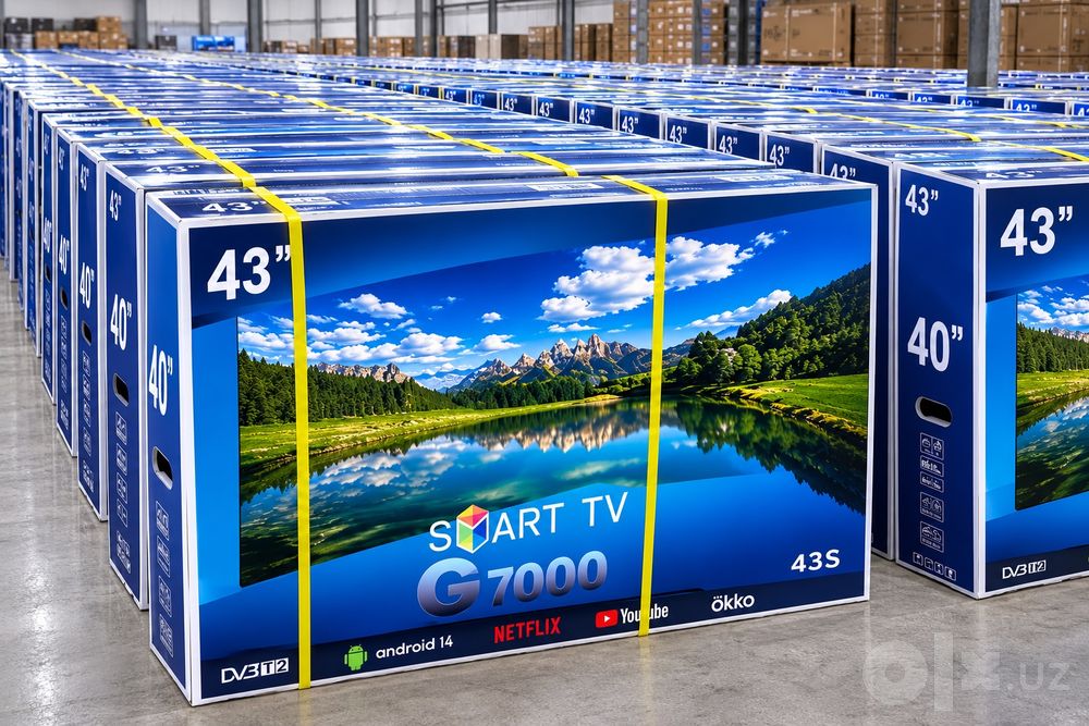 Тelevizor 32 Sotiladi Oптом нархларда йоки даплатага Smart 43\55 Смарт