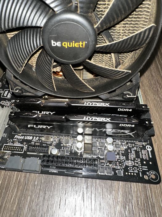 I7 7700k, 2X8GB RAM HyperX DDR4, ASRock B250M Pro4