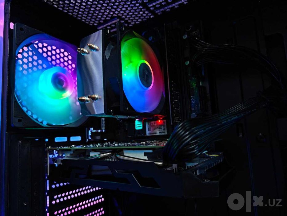 Игровой i3 12100 GTX 1660S  DDR4 16GB RGB case Есть доставка