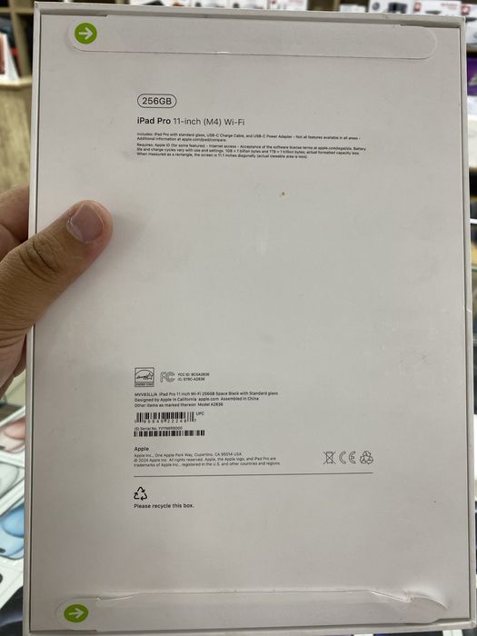 iPad Pro 11 inch M4 256 GB Wi-Fi