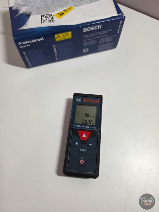 Telemetru cu laser Bosch GLM 40, raza de actiune 40 m