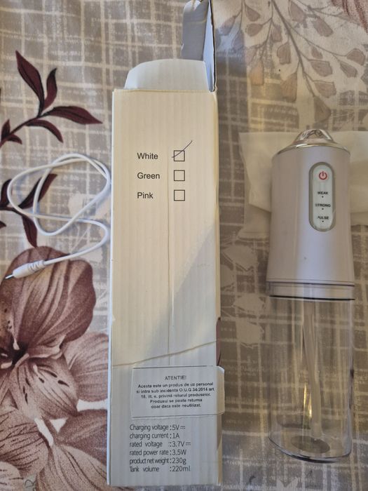 Портативен устен иригатор/зъбен душ, НОВ