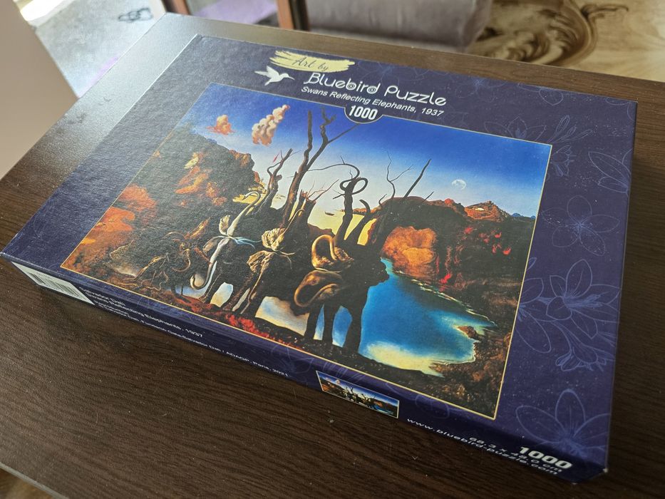 Пъзел "Swans Reflecting Elephants" – Салвадор Дали | 1