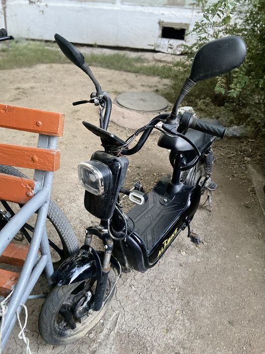 Электровелосипед Alibike за 70к не ездит
