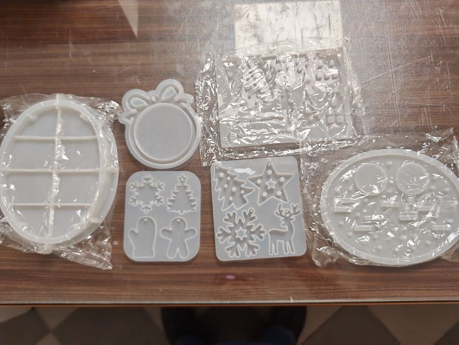 Комплект Коледни силиконови молдове