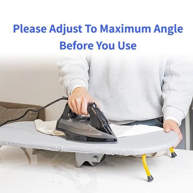 практичная и удобная в использовании гладильная доска со складной конс