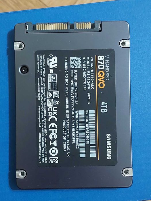 4TB SSD - Samsung QVO
