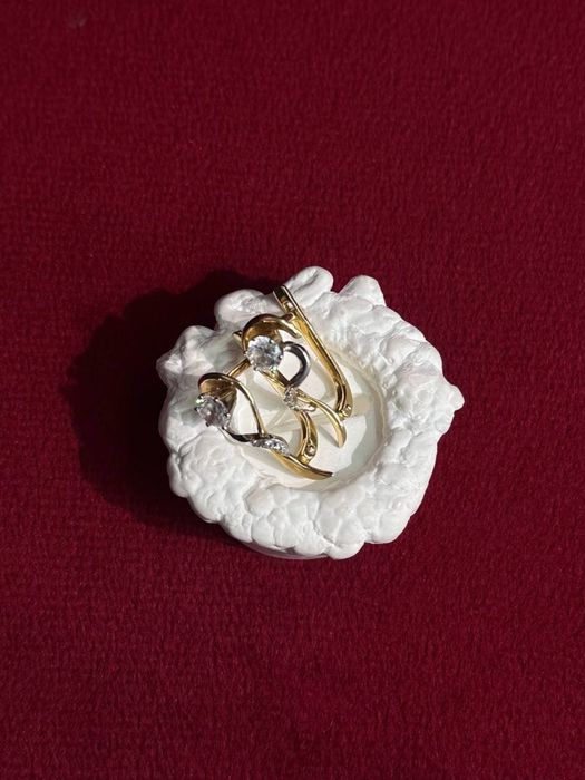 Золотые серьги/BariBarShop/0•0•24