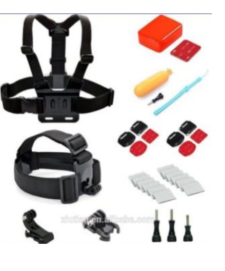 GK8 нов камплект аксесоари за екшън камери 9 части за сърфисти GO PRO