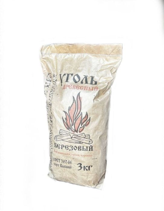 Продаю древесный уголь в мешках