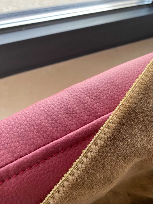 Завеси кадифе 2 бр х 140 см х 280 см зелено-кафяво