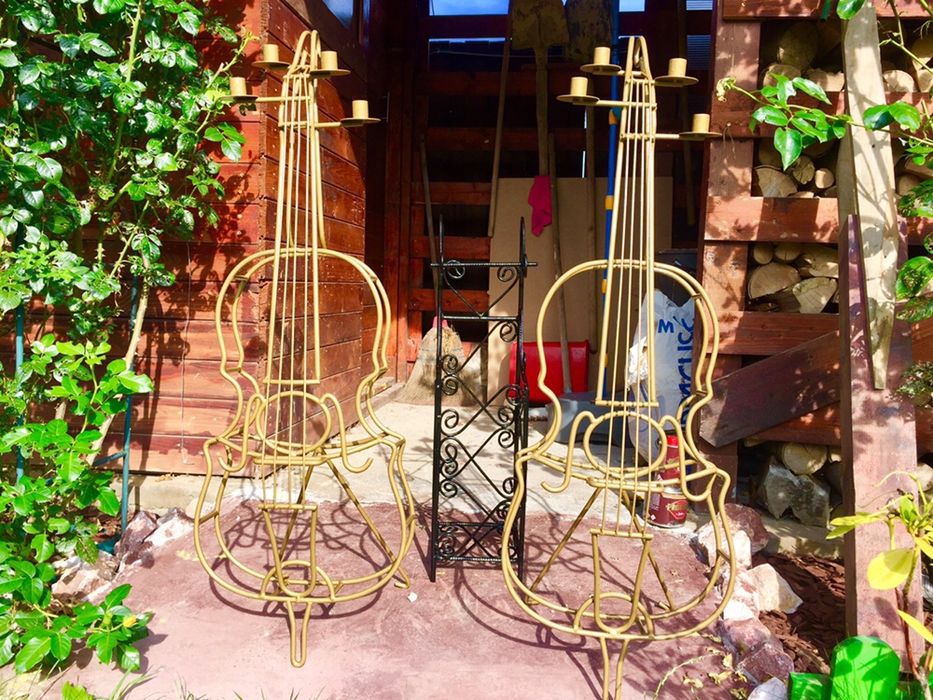 Suport lumanare contrabas