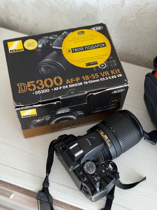 Nikon D5300 + объектив 18-55 Vr Kit