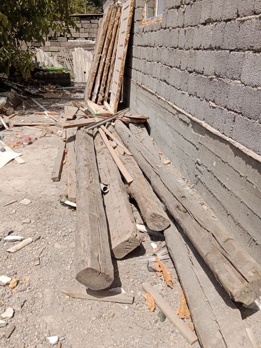 Кругляк и стропила