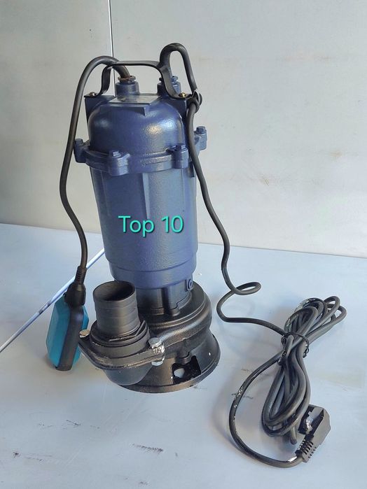 Дренажна помпа за мръсна вода. Потапяща помпа за прочистване на ями.