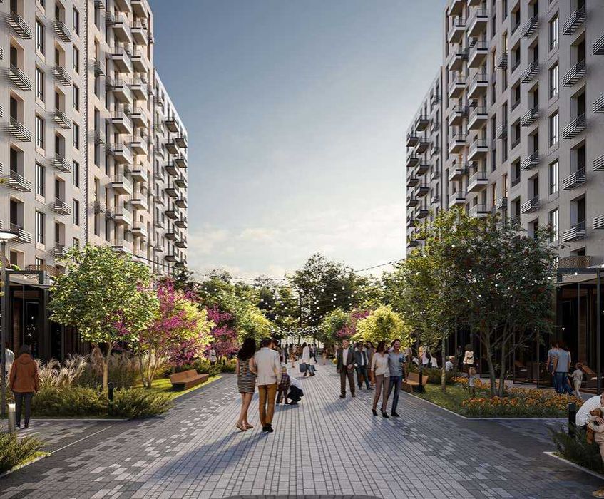 Мирабад  Дом Сдан. 2-комн 47м² всего за 15 803$ взнос! Ипотека(S)