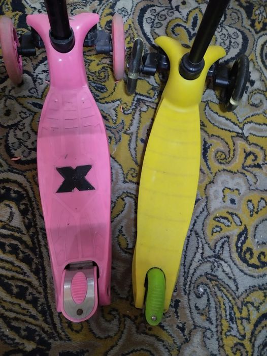 Самокаты колеса светятся