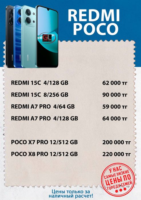 Продам POCO X8 pro 12/512gb, новые Poco и xiaomi новые запечатанные