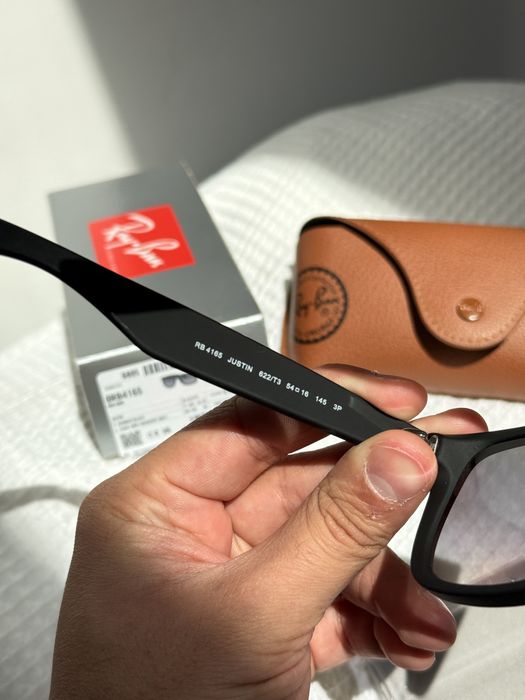 Ochelari de soare Ray-Ban Justin Classic RB4165 polarizați