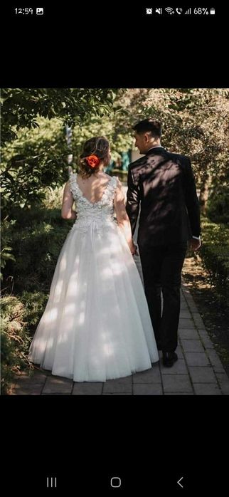 Vand rochie de mireasa tip A - printesa