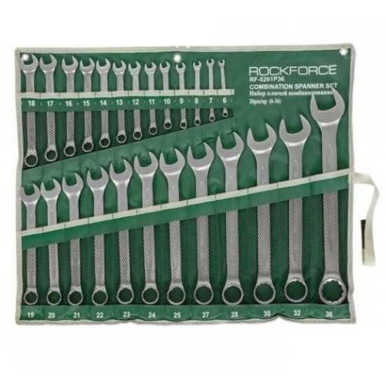 Комплект звездогаечни ключове 6 - 32 мм 24 части RockForce