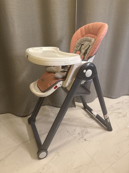 Столче за хранене Lorelli - Party, Mellow Rose Leather